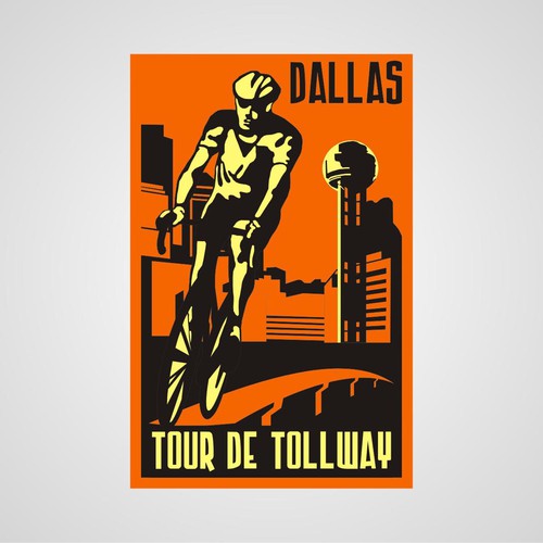 Dallas Tour de Tollway needs a new logo