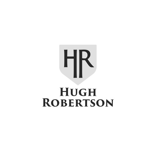Logo concept for Hugh Robertson