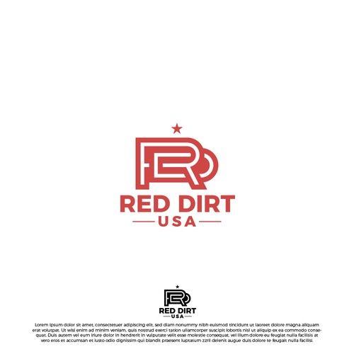 RD Letter Design Logo