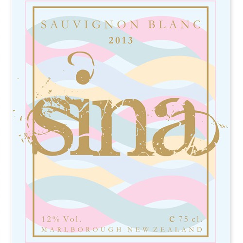 A fun, fresh and natural wine brand from beautiful, sunny Marlborough New Zealand needs label.