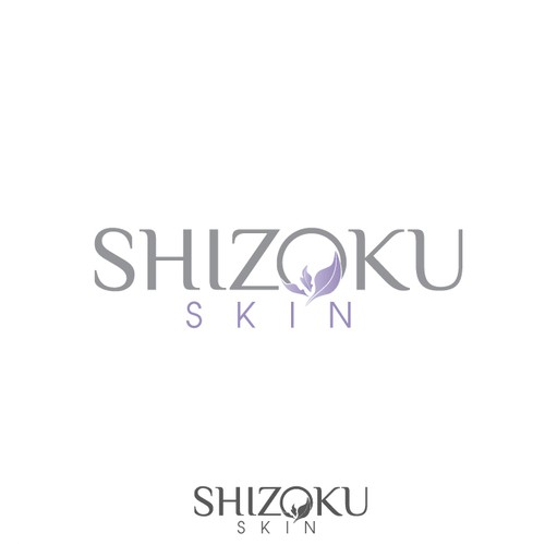 NEW LOGO for Shizoku Skin, a boutique skin care studio