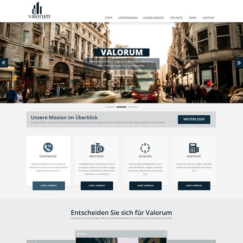 Easy Job als Einstieg für eine langfristige Geschäftsbeziehung. Web design for a real estate company!