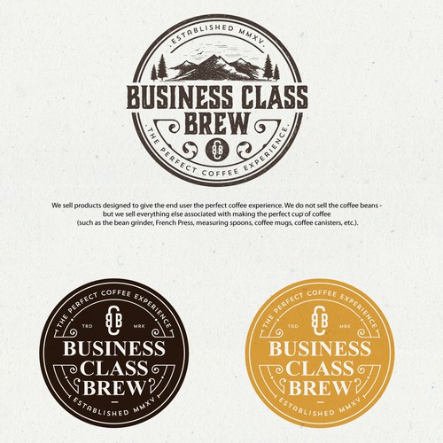 Logo Design for Business Class Brew