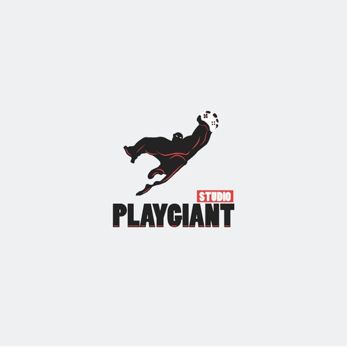 Bold logo for Play Giant Studio