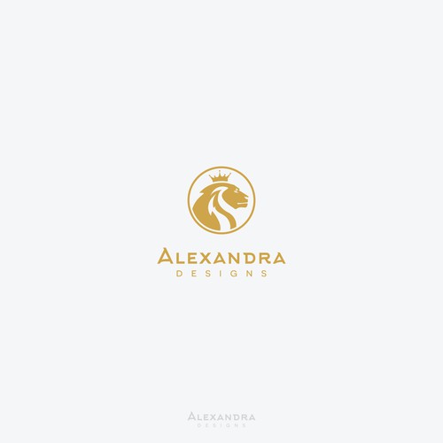 Logo concept for "Alexandra Designs"