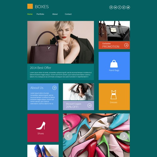 website template new site builder