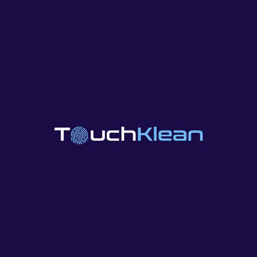 TouchKlean logo design