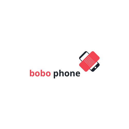 Logo for 'bobo phone', a mobile phone repair company