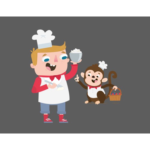 Lovely and modern characters for kids // Looking for longtime designer!!!
