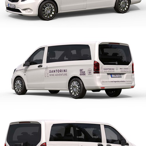 Van wrap - Wine tour brand