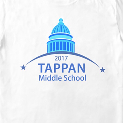 T-shirt design for Tappan middle school