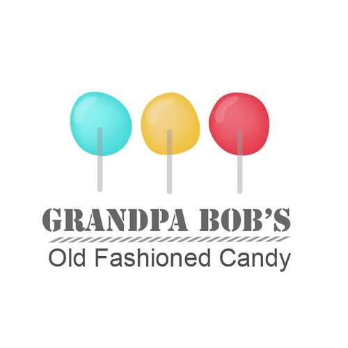 Create a logo for a potential family handmade candy shop/cart.