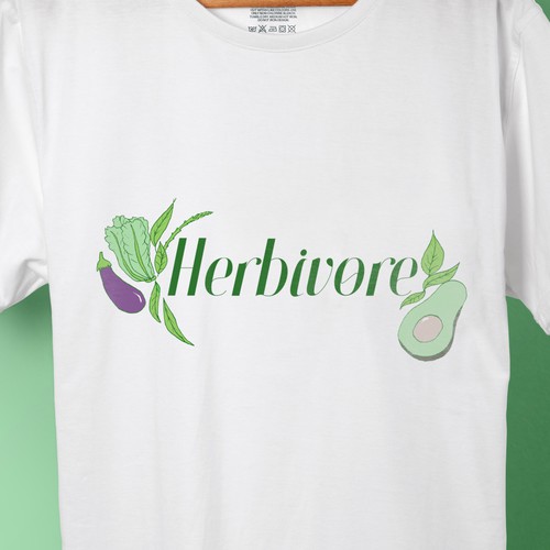 Design for a vegan t-shirt