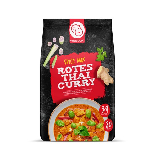 Spice mix packaging design