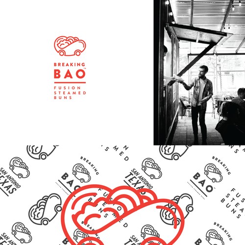 Breaking Bao logo concept