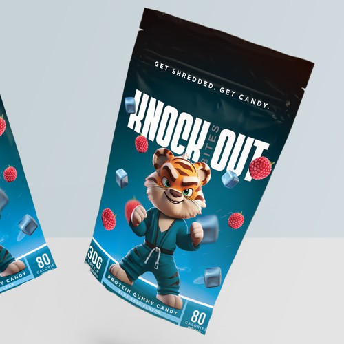 Protein Gummy Pack Design