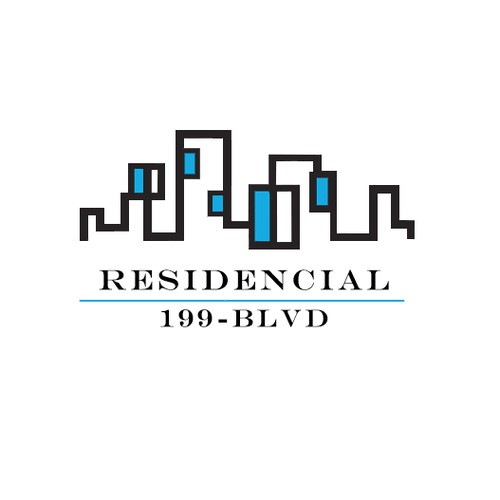 LOGOTIPO PARA PROMOCION DE CONJUNTO RESIDENCIAL DE DEPARTAMENTOS