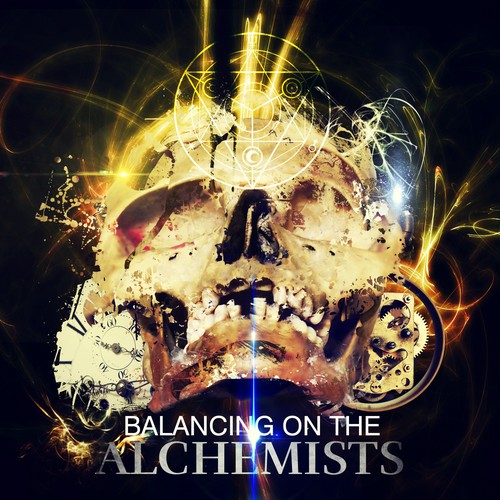 Create album art for a collection of heavy guitar instrumentals