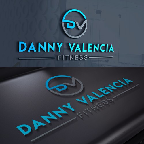 DANNY VALENCIA FITNESS  LOGO