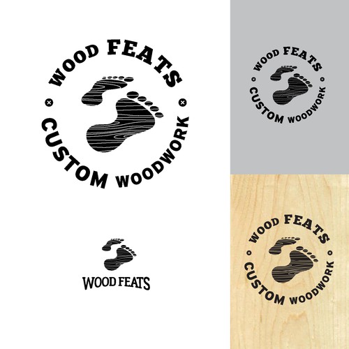 Bold Logo Concept for Woodworker