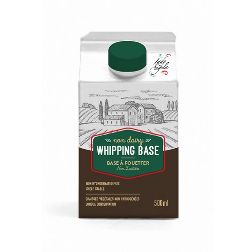 whipping base - food packaging