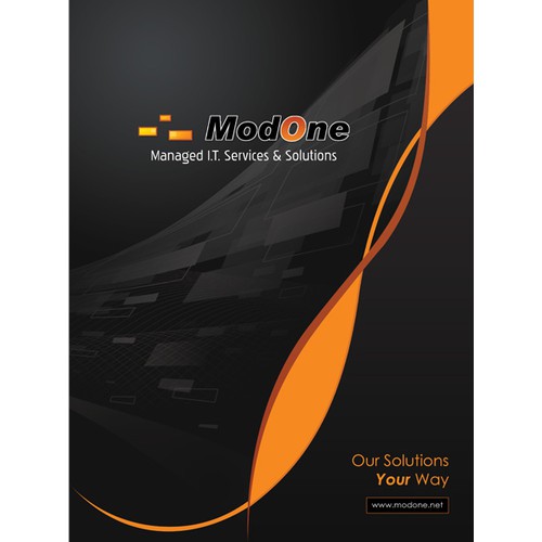 *Prize Guaranteed* ModOne needs a Presentation Folder designed