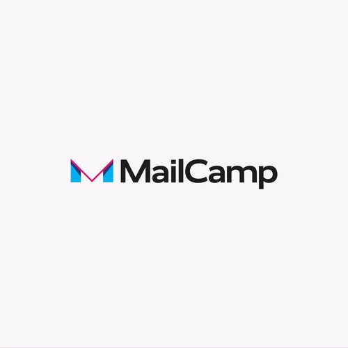 Clean and bold logo for email marketing service