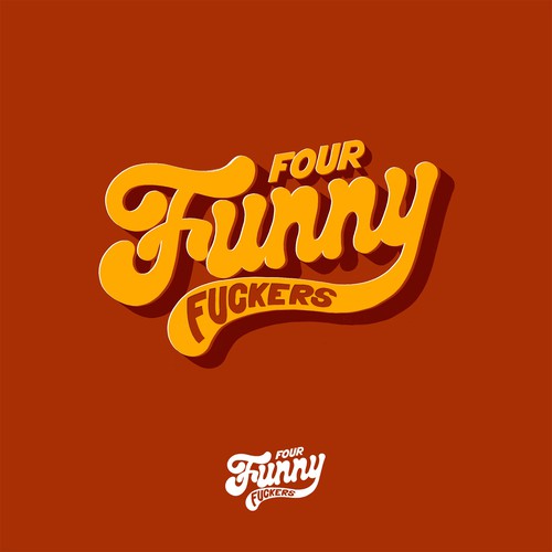 Hand Lettered Logo a Comedy Show