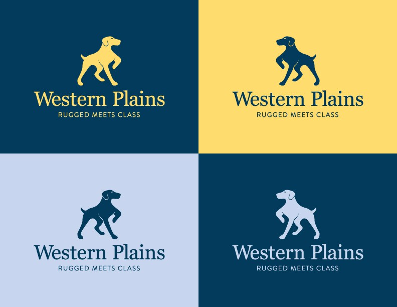 Create a distinctive luxurious design for a clothing brand that defines "Rugged meets Class"