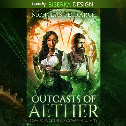 Outcasts if Aether Cover by Biserka Design