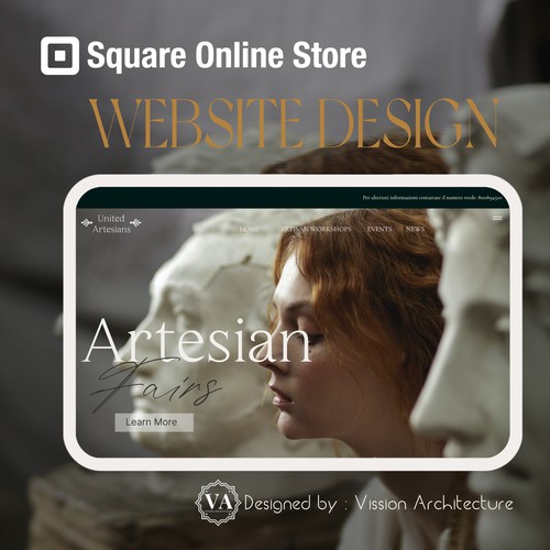 SQUARE ONLINE STORE | Design for United Artesians