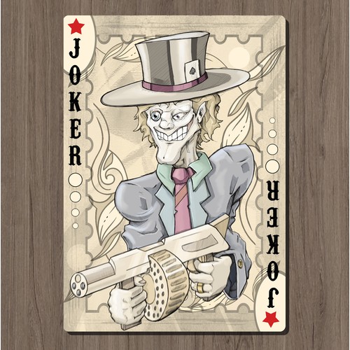 1920's Themed Poker Cards