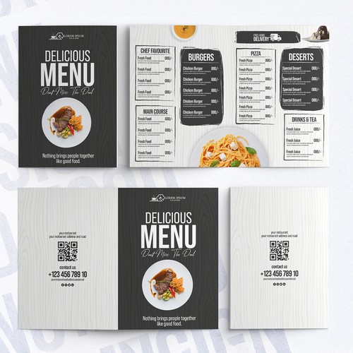 Food Menu Design