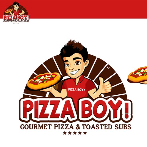 Pizza Boy Logo