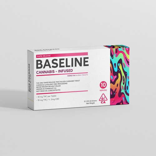 Cannabis Tablets Packaging