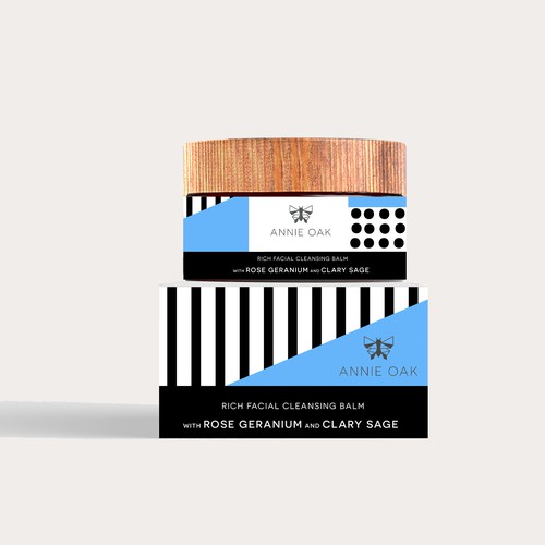 Label design for skincare product