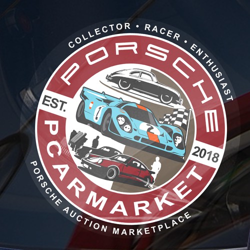 PCARMARKET PORSCHE DECAL