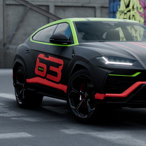 Lamborghini Urus Custome wrap