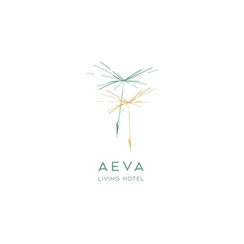 Eco-friendly hotel logo