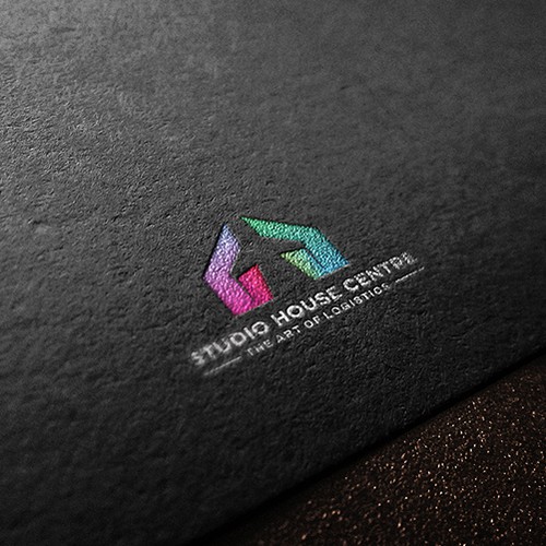 A contemporary logo and website for a logistics company.