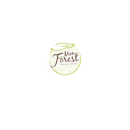 Bold logo concept for Mont Forest Holistic Center
