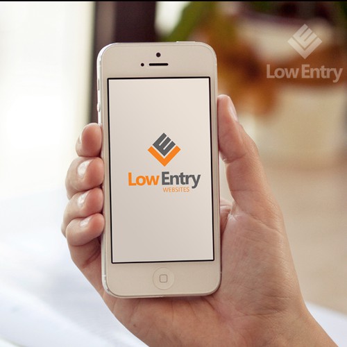 Design a simple and meaningful logo for software development company Low Entry