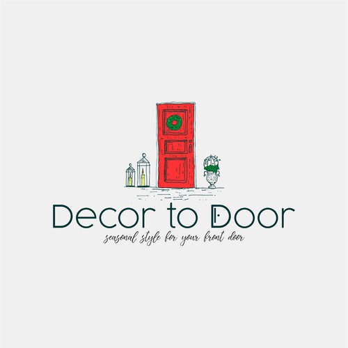 Logo concept for Decor to door