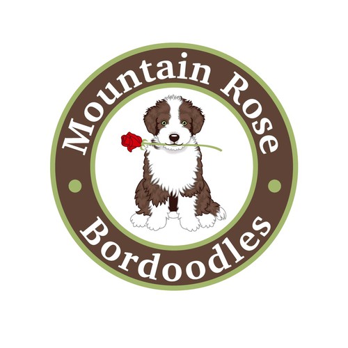 Logo for dog breeder.