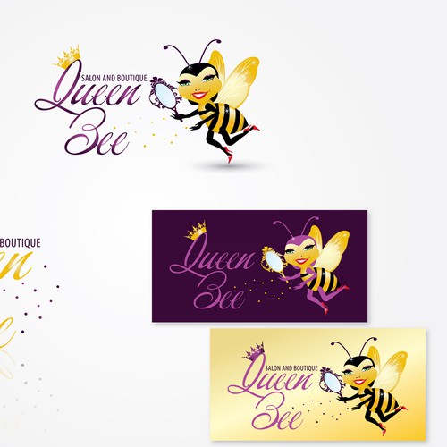 Create the next logo for Queen Bee