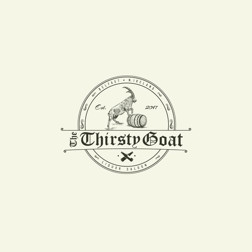 The Thirsty Goat, logo