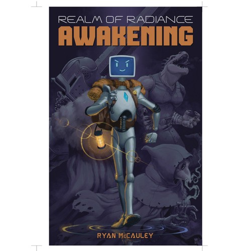 Sci-Fi Novel Cover Illustration
