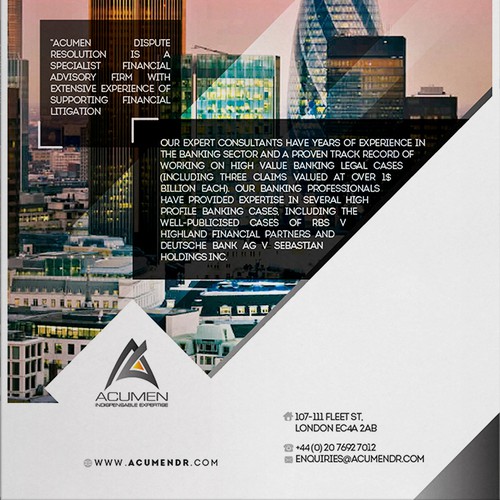 Acumen flyer