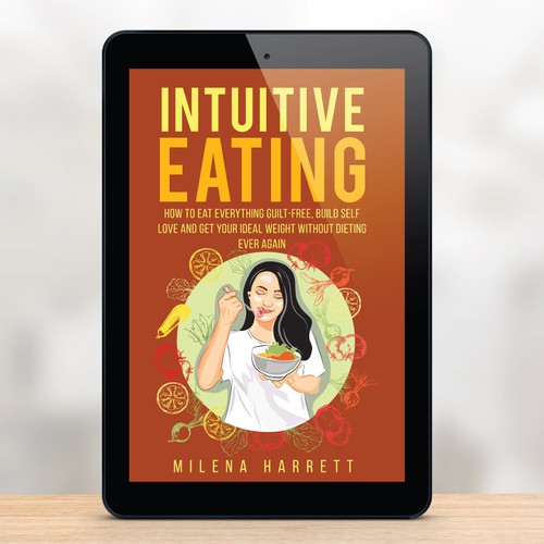 Help me to get an eye catching cover for my Intuitive Eating book.