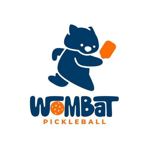 WOMBAT PICKLEBALL logo 